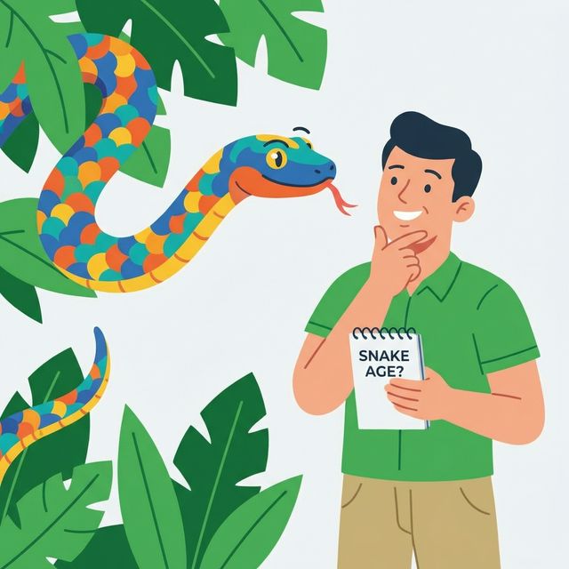 Snake Age Calculator Guide Illustration